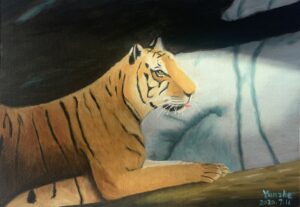 YAOart-oilpainting-Tiger