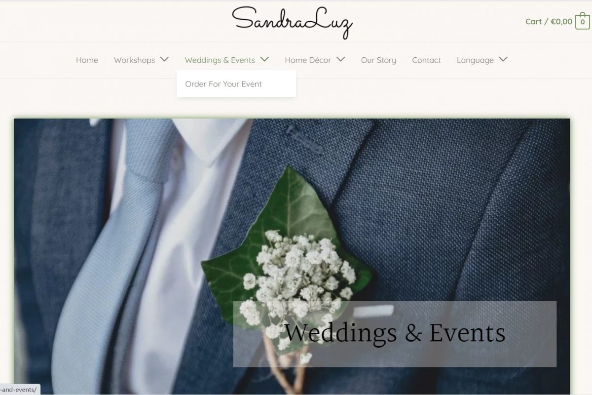 sandraluz-wedding&events page-hero